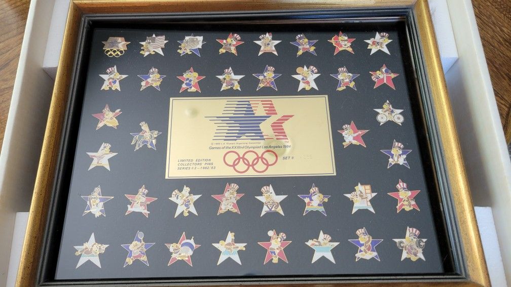 1984 Los Angeles Summer Olympics Pin Set
