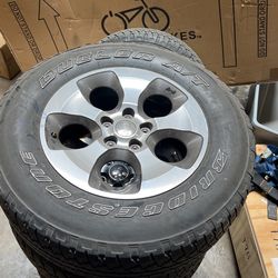 Jeep Rims And Tires  Wrangler Rubicon 
