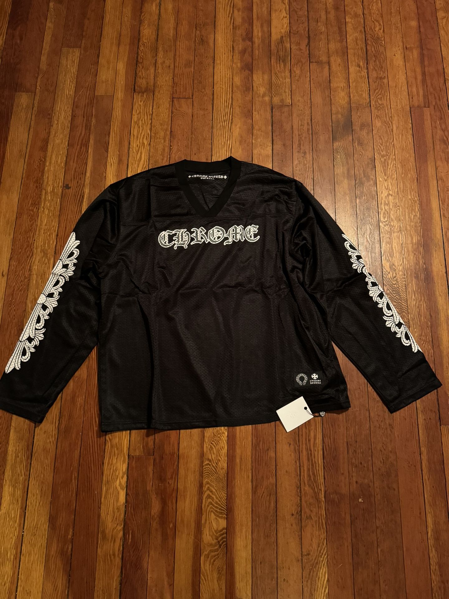 Chrome Hearts Jersey Mesh Long Sleeve Shirts! All Colors Available (XL, L, M)