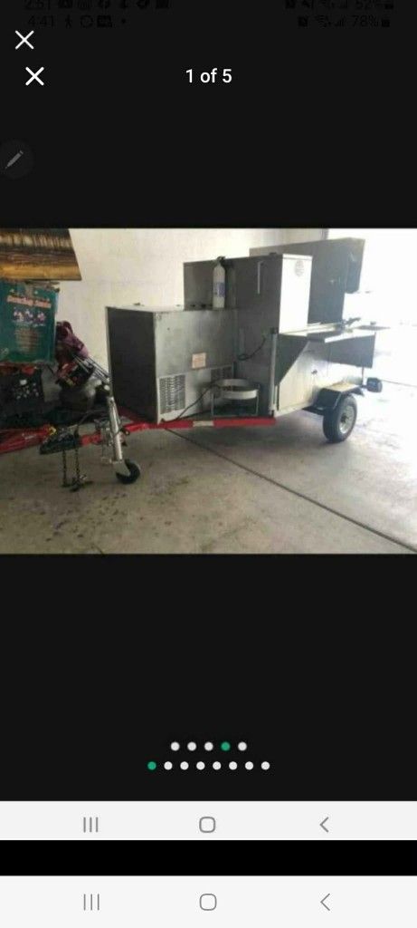 Carnaval Grade Food Trailer OEM EASY FOR PERMITS