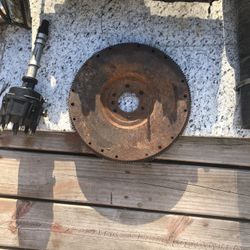 Marine flywheel for a MERCRUISER 454/502 big block Chevy.