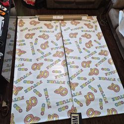 2 piece 7ft x 7ft Vinyl Poster