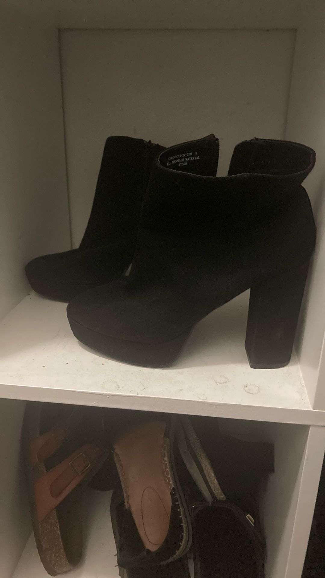High Platform Boots Sz 9