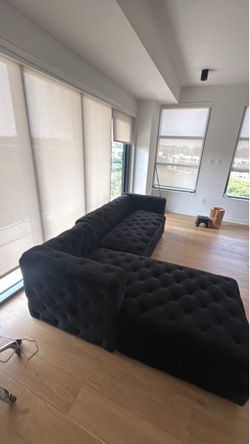 Black Sectional