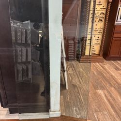 bevel Glass Table Top Only 30 X 60 three-quarter inch thick