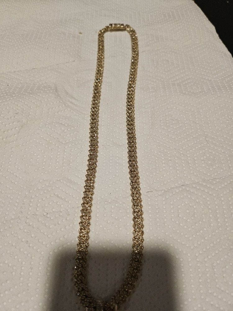 10k Diamond Cuban Link Chain