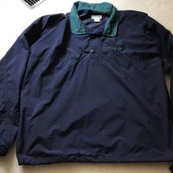 Jacket Navy And Green  Izod Brand