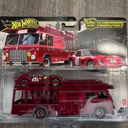 Hot Wheels Ferrari 250 GTO Team Transport 