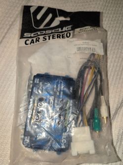 Scosche 2000+ Toyota radio wiring harness