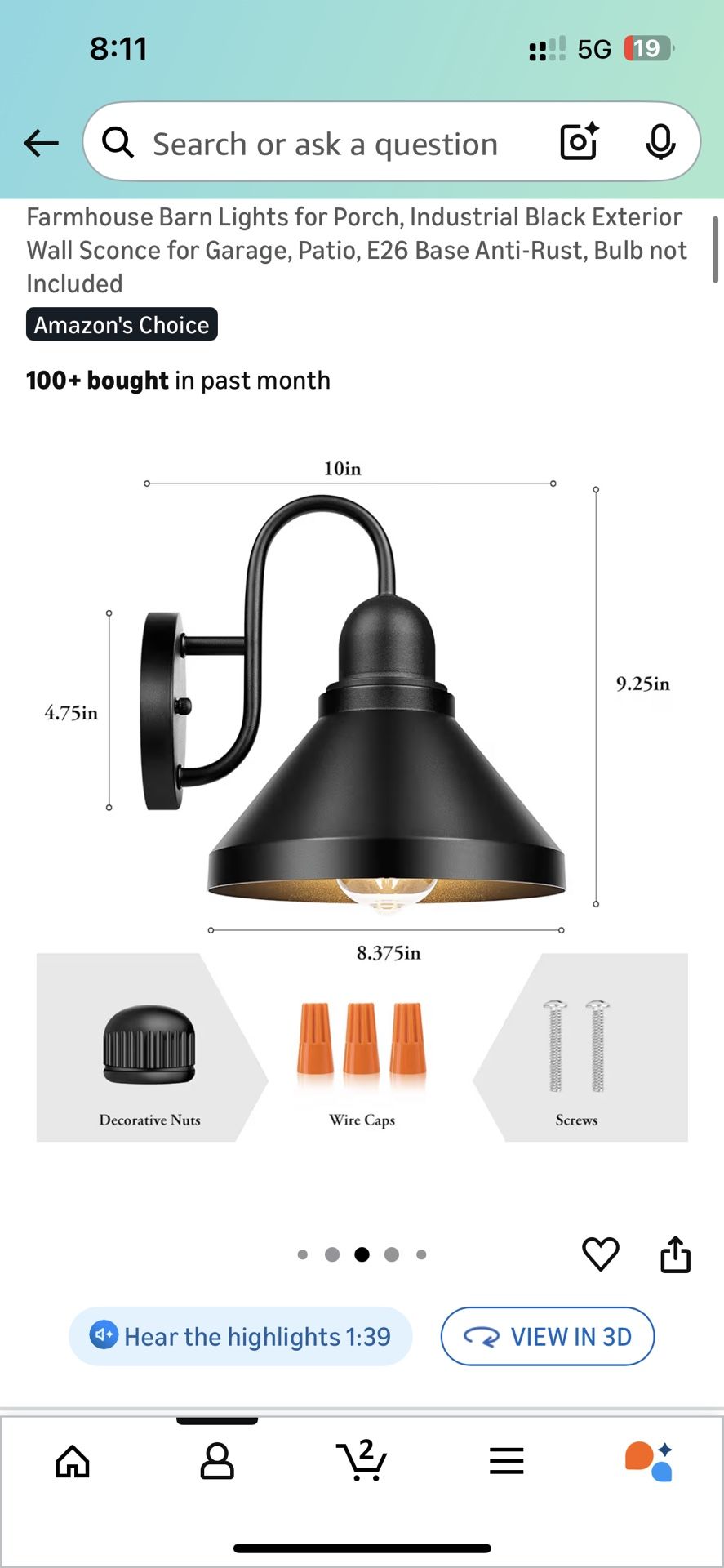 outdoor gooseneck light black farmhouse