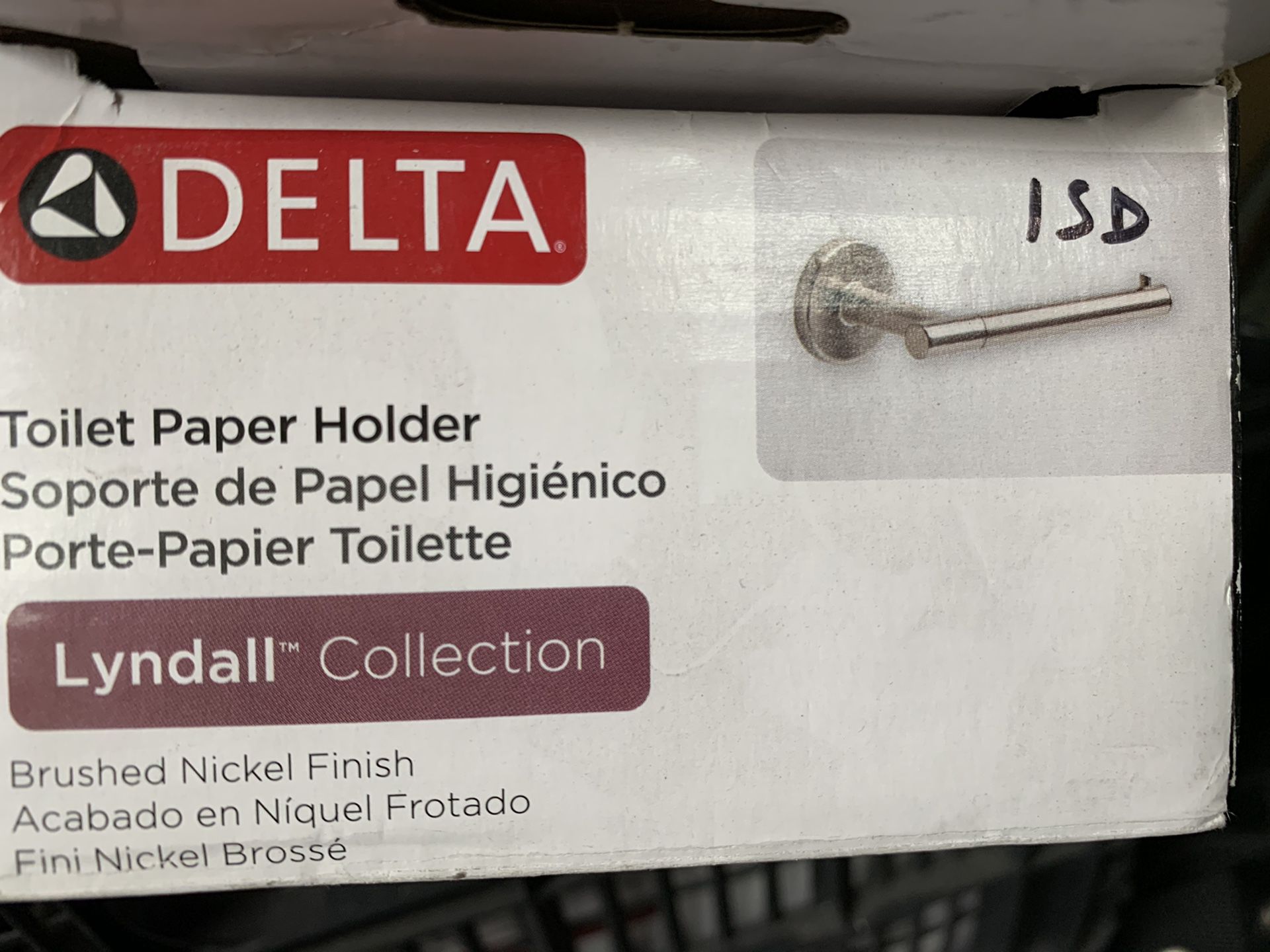 Delta lyndall toilet paper holder new