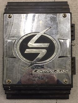 Lightning audio car amp