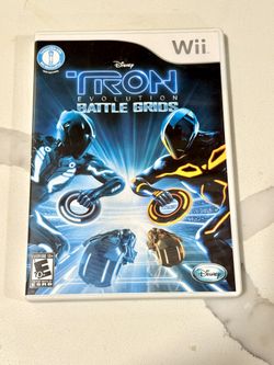 Tron Evolution Battle Grids - Nintendo Wii - Complete w/ Manual - Tested Working