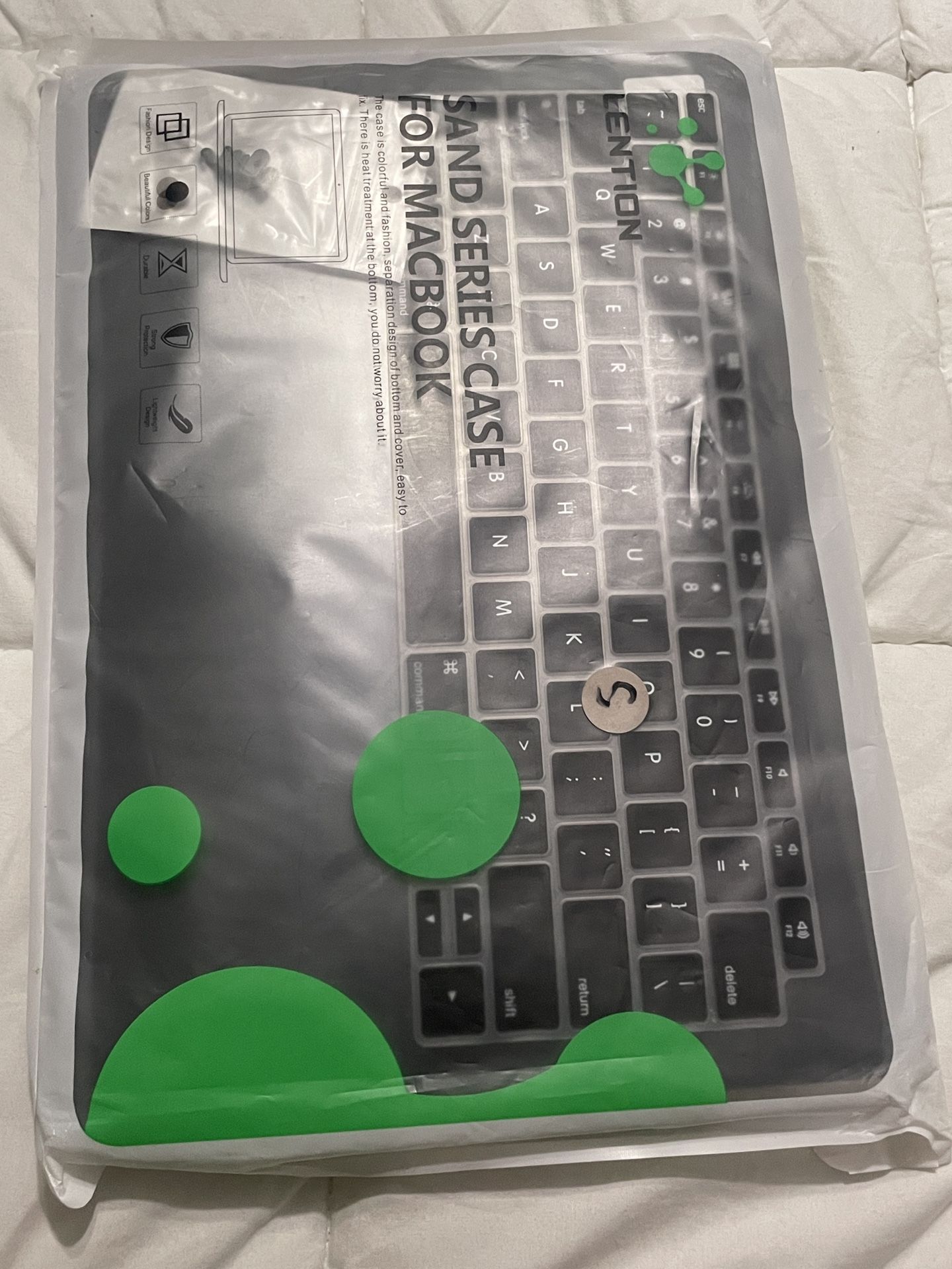 lention macbook air 13-inch - matte finish case