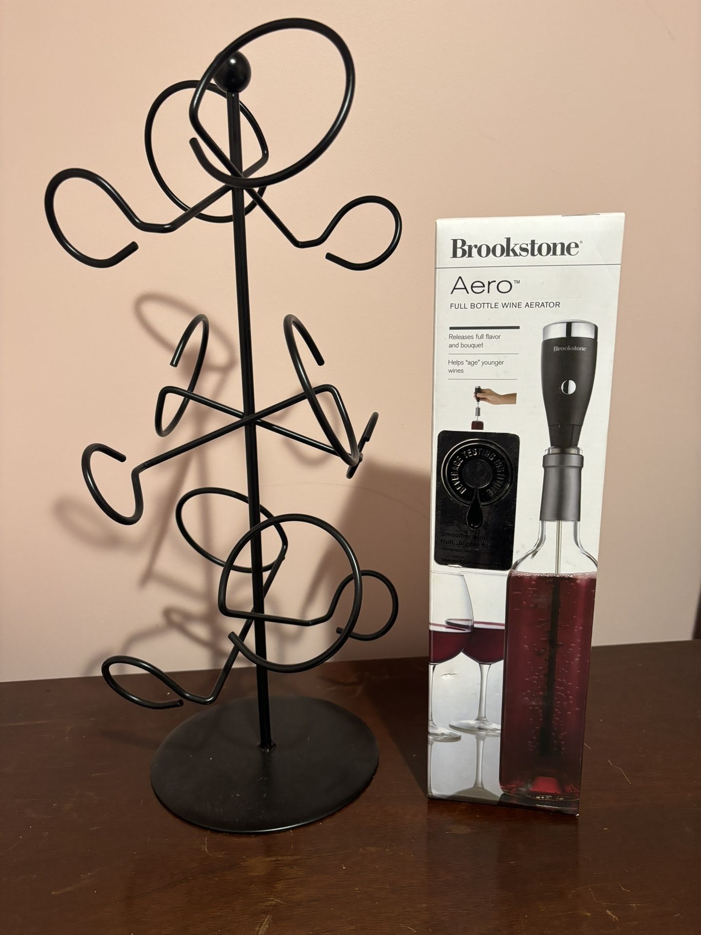 Wine Rack And Aerator