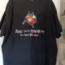 Vintage Screw Up Fairy Humor Tshirt Size Xl 