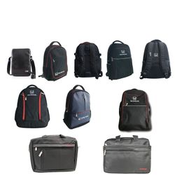  Assorted Car Brand Backpacks and Messenger Bags -  (los angeles) 