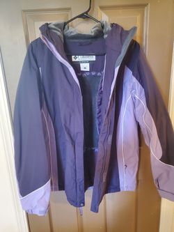 Women's Large Purple Columbia Jacket