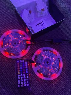 65.6FT LED STRIP LIGHT WITH MUSIC SYNC FEATURE AND REMOTE