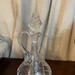 Large Vintage Oil/vinegar Cruet