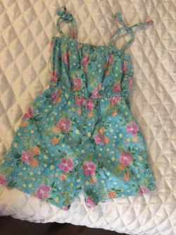 Girls romper outfit size 5