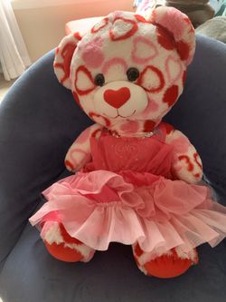 Build a bear large heart bear