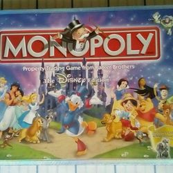 Monopoly board game. DISNEY CHARACTERS. Disney edition Monopoly. BRAND NEW. Games toys