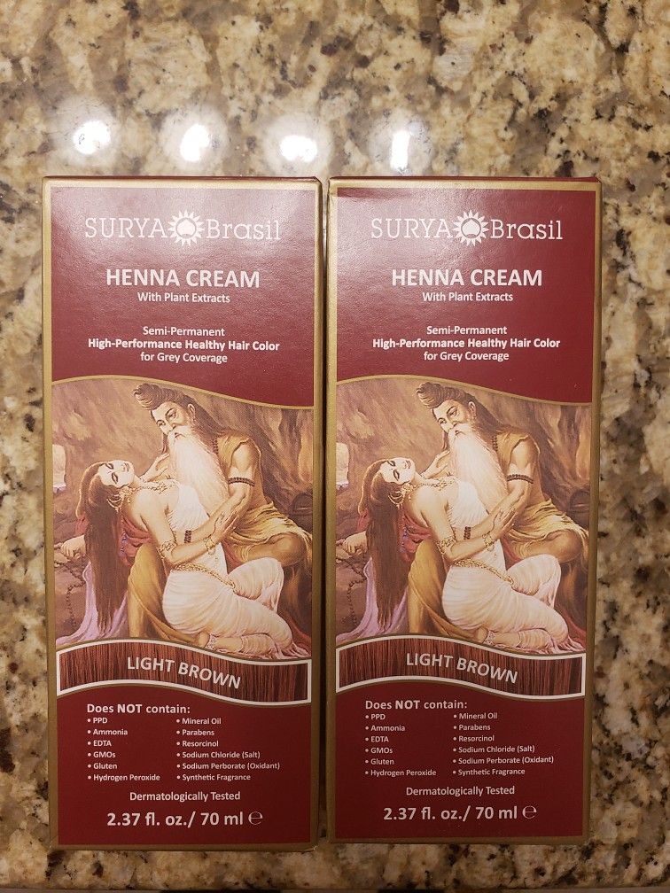 Surya Brasil henna hair color cream

- $ 5 Each Or Best Offer