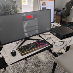 Lenovo Think station P340 With High Specs, 2 monitors and Brand New Keyboard!