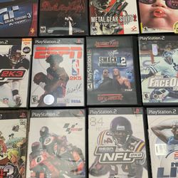 PlayStation 2 Games Lot