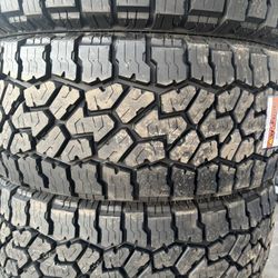 35x12.50R18.  FALKEN. WILD PEAK AT 3. 