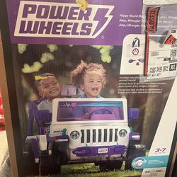 Girls Jeep power wheel