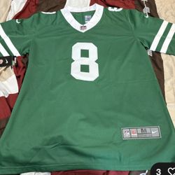 NIKE NFL NEW YORK JETS AARON RODGERS #8 Green Jersey Size Medium 