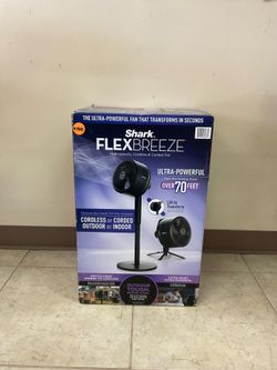 SHARK FLEX BREEZE HIGH-VELOCITY CORDLESS & CORDED FAN