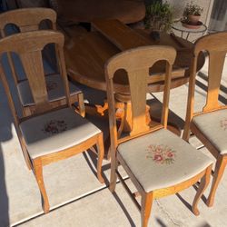 Table And Chairs Antique Furniture 