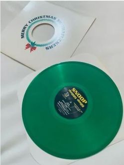 Death Row, Snoop Dogg, Merry Christmas, Green Vinyl Record
