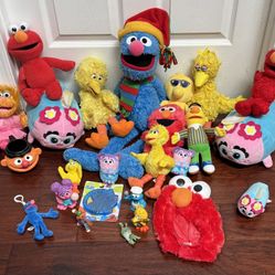 Sesame Street Plush Toy Lot just $25 for all