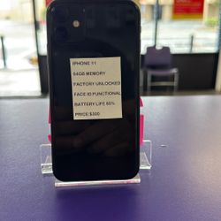 iPhone 11 64GB Factory Unlocked, Grade A 