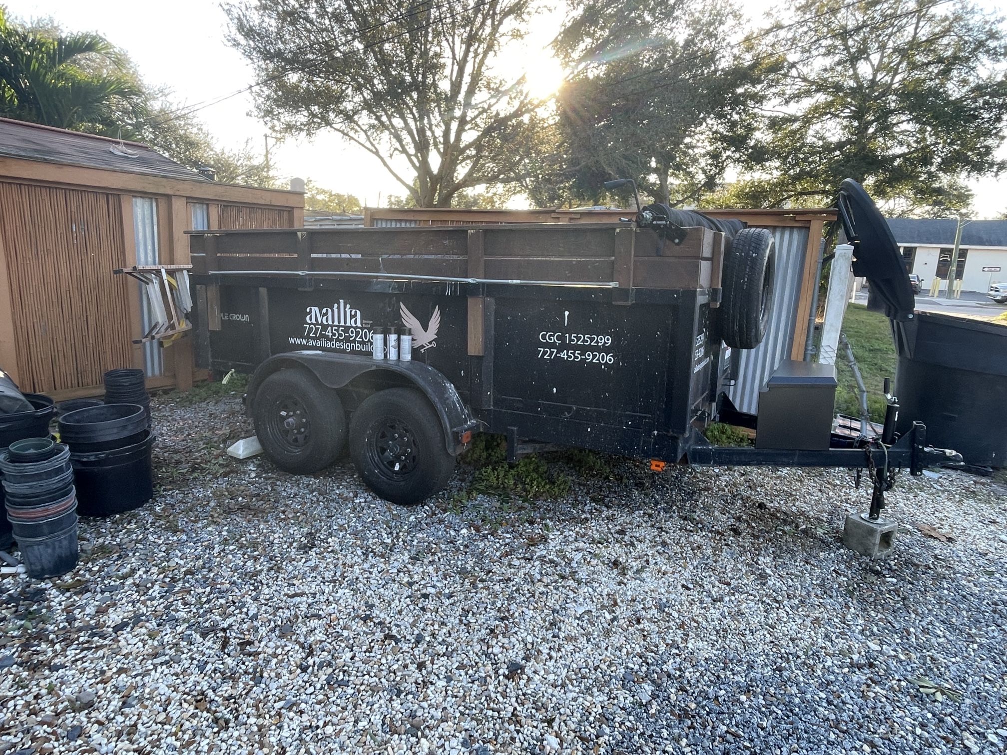 8 by 12 dump Trailer