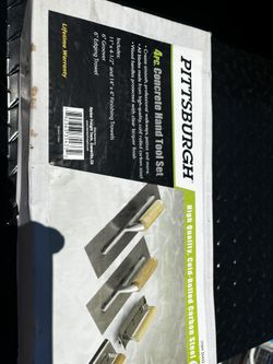 Concrete Hand Tool Set-4piece