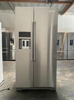 KitchenAid Side by Side Refrigerator Stainless Steel
