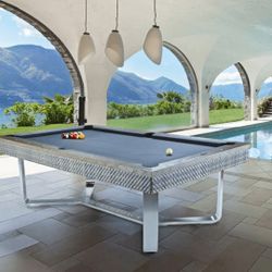 Brunswick THE BALI BREEZE × PANAMA JACK 8'pool Table