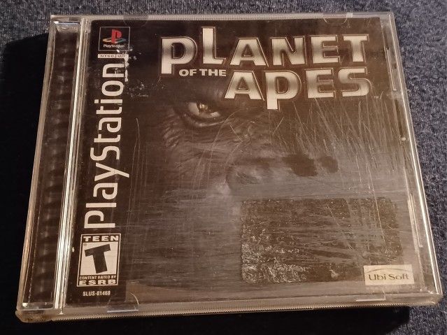 Planet Of The Apes Playstation 1 Video Game Fantasy Future Battle Survjve