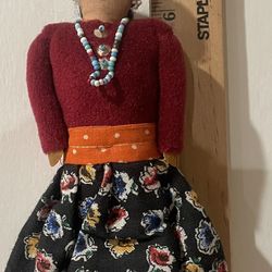  Navajo 7” Doll Iconic Traditional Clothing -1940’s