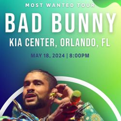 Badbunny @ KIA center Orlando MAY 18 2024