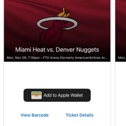 Heat Tickets 