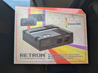 Retron NES Console Gray/Black