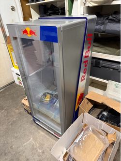 Red bull fridge cooler