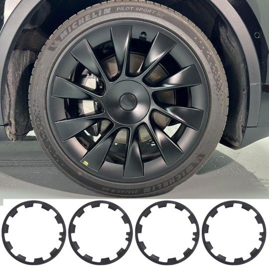 Tesla Hubcaps