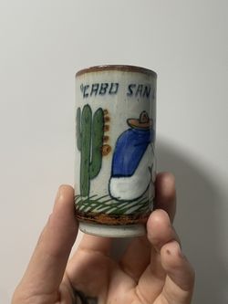 Cabo San Lucas Mexico Ceramic Shot Glass